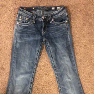 MissMe Jeans, Kid size 12, small stain close to right pocket